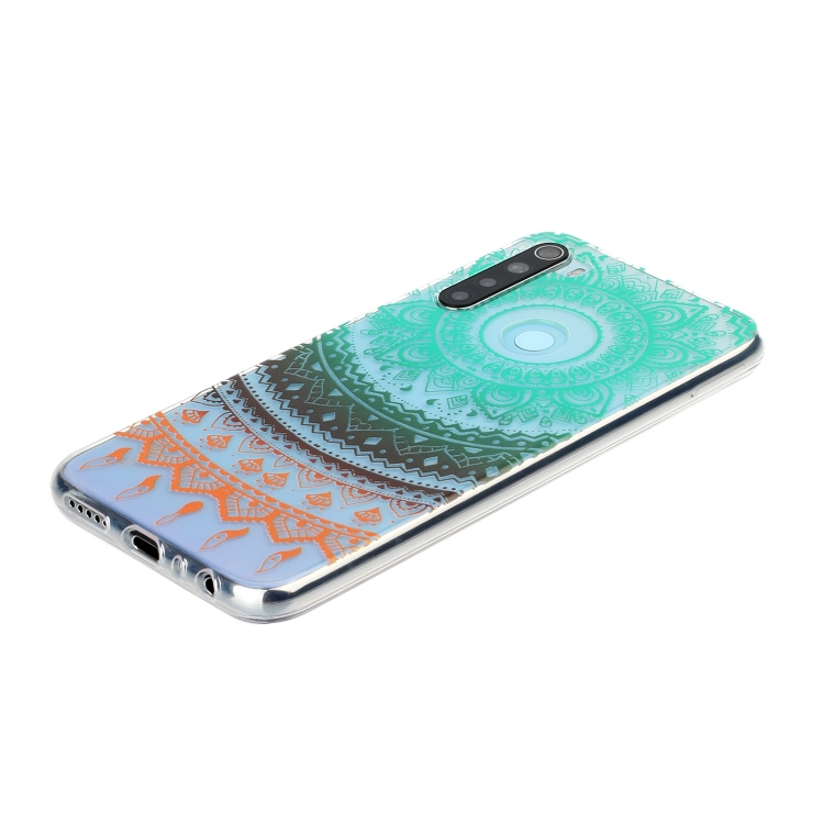 ART szilikon tok Xiaomi Redmi Note 8 COLO RED FLOWERS termék 2. képe
