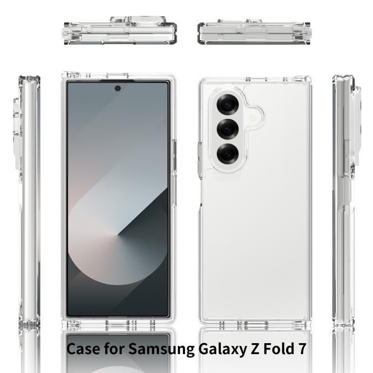 SHOCK Extra tartós Samsung Galaxy Z Fold7 5G átlátszó tok termék 2. képe