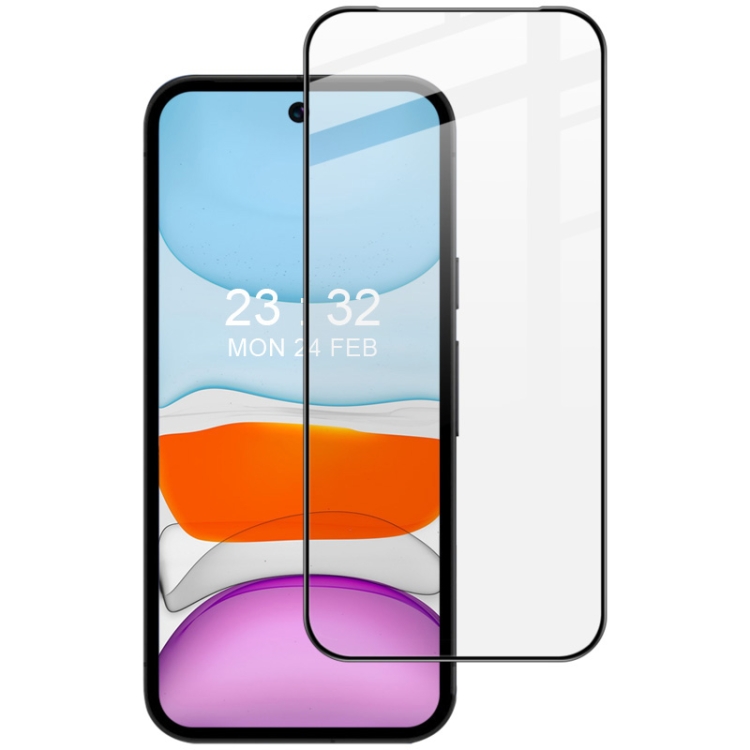 IMAK 3D Edzett védőüveg a Google Pixel 9a akciós termékkép 1