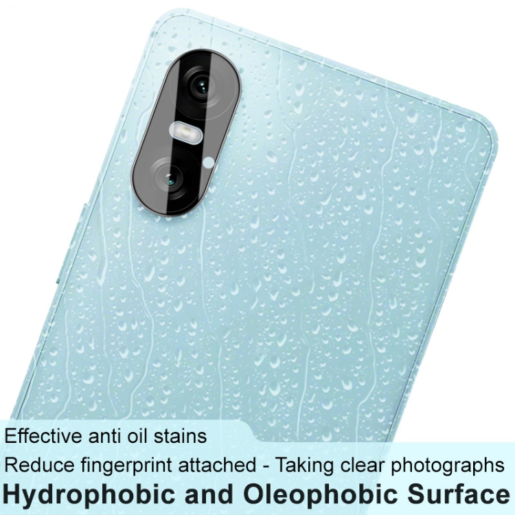 IMAK FULL COVER Üveg Sony Xperia 10 VI fényképezőgéphez fekete termék 2. képe