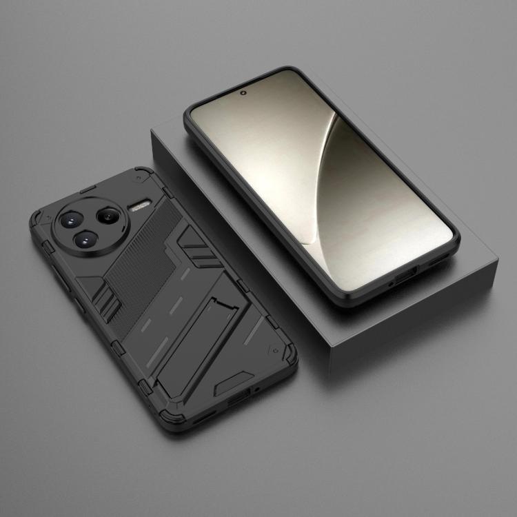 BIB Védőburkolat állvánnyal Xiaomi Poco F7 Pro fekete termék 2. képe