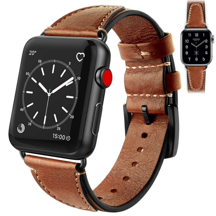 Apple Watch 7 bőrszíj (41 mm) / 6 / SE / 5/4 (40 mm) / 3/2/1 (38 mm) akciós termékkép 1