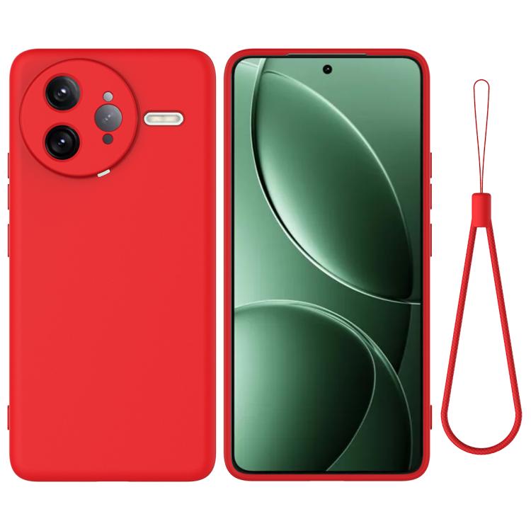 RUBBER Védőburkolat Xiaomi Poco F7 Ultra piros akciós termékkép 1