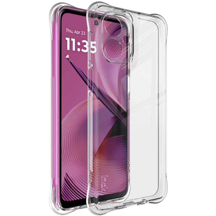IMAK Védőburkolat Motorola Moto-hoz G55 5G átlátszó akciós termékkép 1