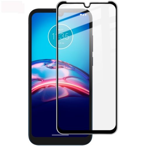 3D Edzett üveg Motorola Moto E6s fekete akciós termékkép 1