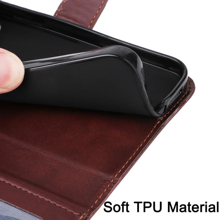 SMOOTH Pénztárca tok Xiaomi Poco F7 készülékhez, barna termék 2. képe