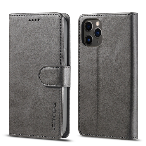 IMEEKE Wallet tok Apple iPhone 12 mini szürke akciós termékkép 1