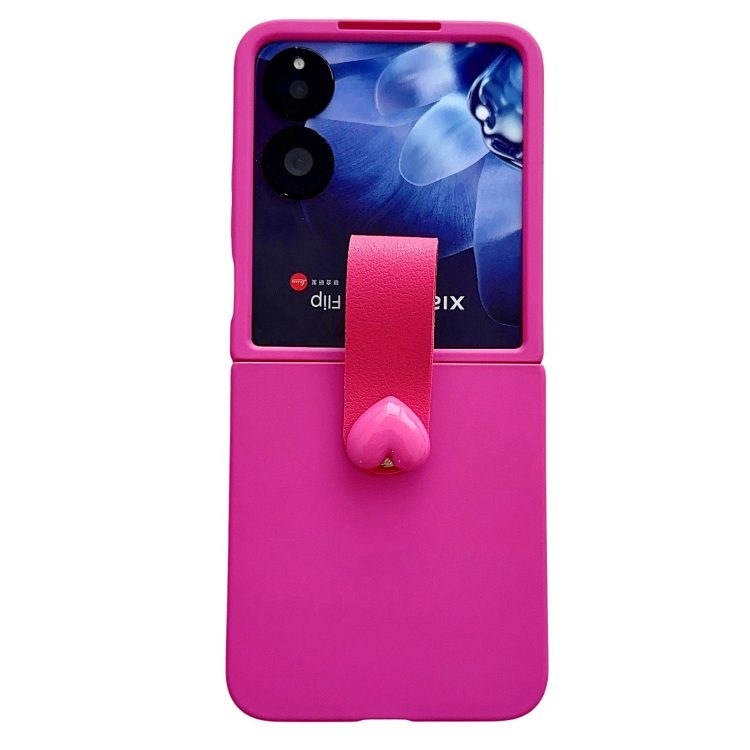 HEART RING Műanyag védőburkolat a Xiaomi MIX-hez Flip PINK akciós termékkép 1