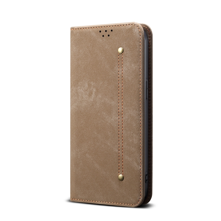 DENIM pénztárcahuzat Xiaomi Poco F7 Ultra szürkésbarna termék 2. képe