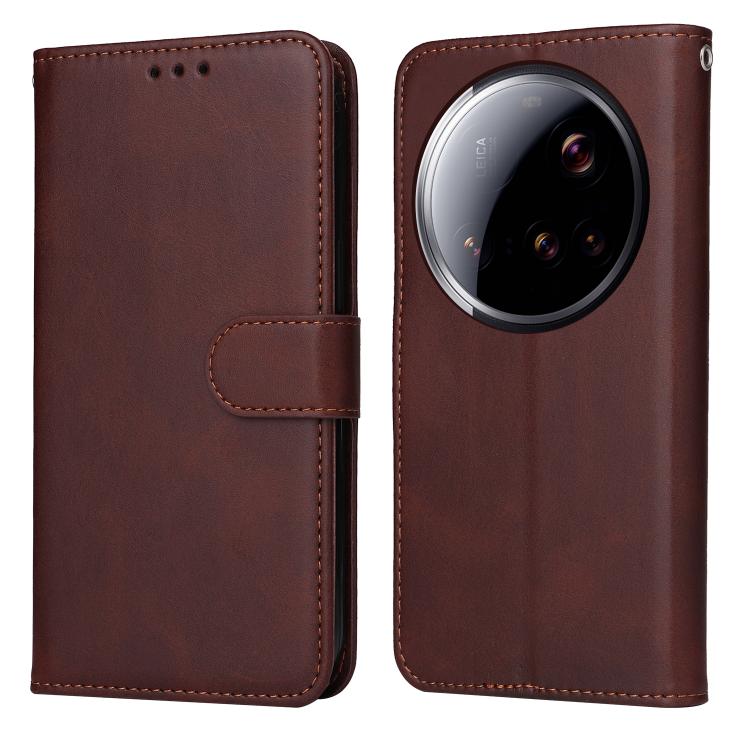 SMOOTH Pénztárca tok Xiaomi 15 Ultra barna akciós termékkép 1