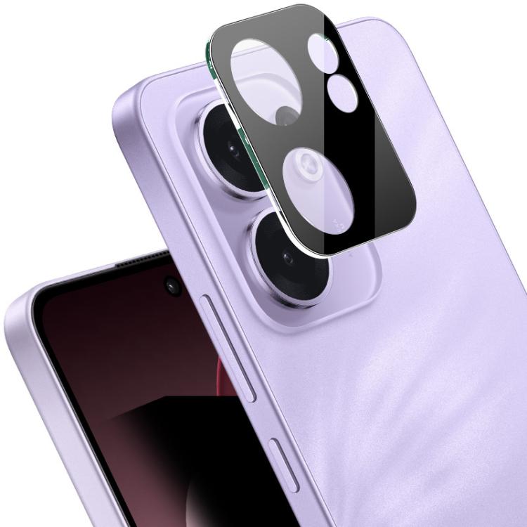 IMAK TELJES BURKOLAT Kameraüveg Oppo Reno13 F 5G BLACK akciós termékkép 1