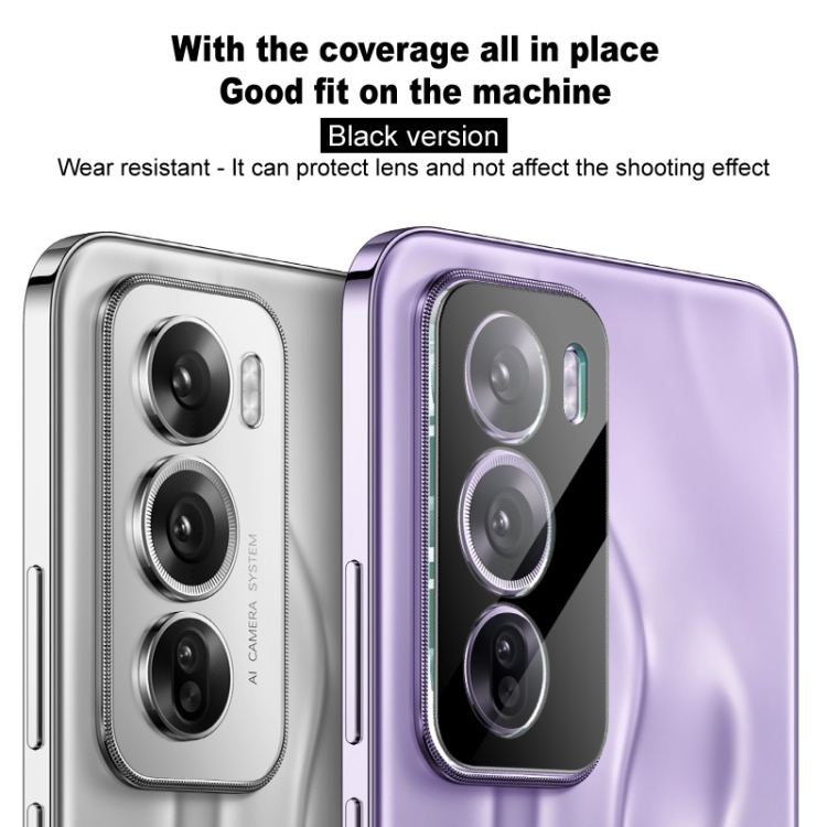 IMAK TELJES BURKOLAT Kameraüveg Oppo Reno13 F 5G BLACK termék 2. képe