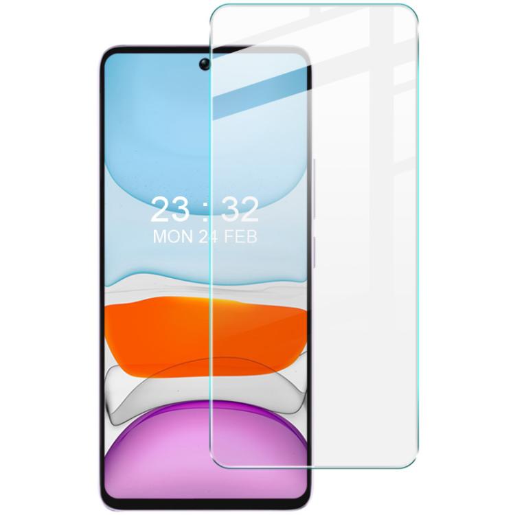 IMAK 3D LÁTHATATLAN Edzett üveg a Xiaomi Poco M7 Pro 5G akciós termékkép 1