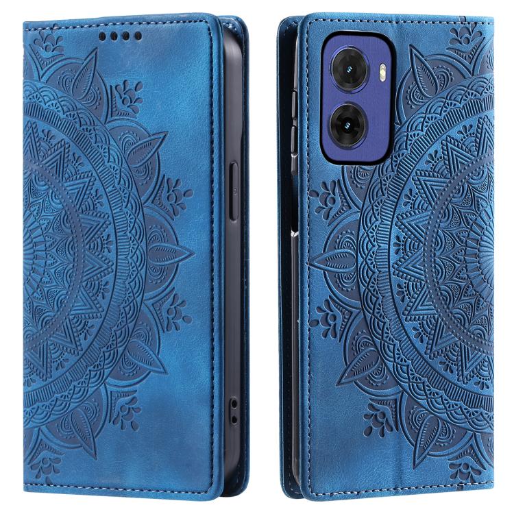 ART MANDALA Pénztárcahuzat Motorola Moto G05 / Moto E15 kék termék 2. képe
