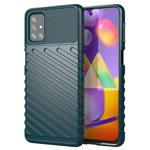 THUNDER Védőburkolat Samsung Galaxy M31s zöld akciós termékkép 1