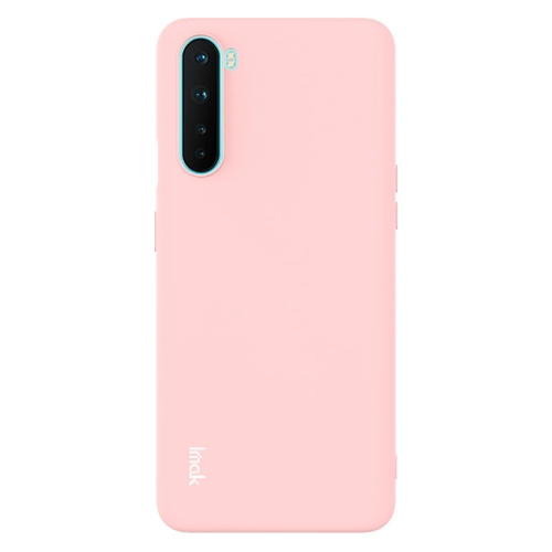 IMAK RUBBER Gumi borítás OnePlus Nord rózsaszín akciós termékkép 1