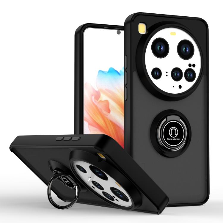 SHADOW Védőhuzat tartóval Xiaomi 15 Ultra fekete akciós termékkép 1