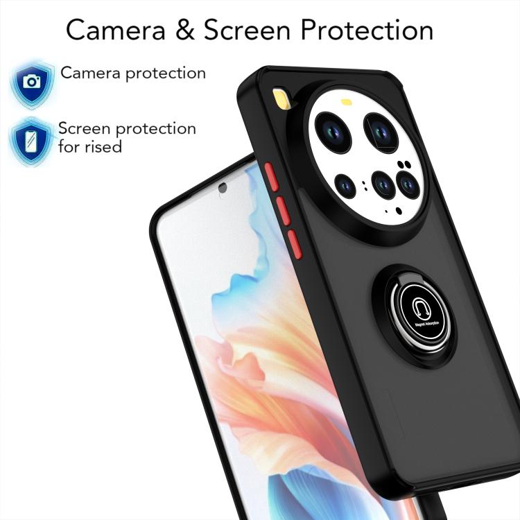 SHADOW Védőhuzat tartóval Xiaomi 15 Ultra fekete termék 2. képe