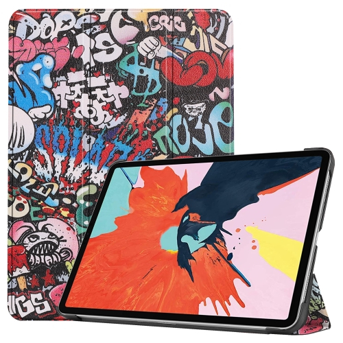 ART Apple iPad Air 5 (2022) / 4 (2020) GRAFFITTI flip tok akciós termékkép 1