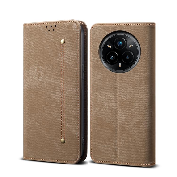 DENIM pénztárcahuzat Realme 14 Pro+ 5G taupe akciós termékkép 1