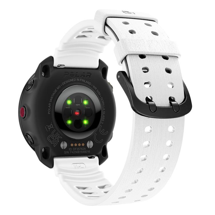 SILICONE Cserélhető szíj a Polar Vantage M3 fehérhez termék 2. képe