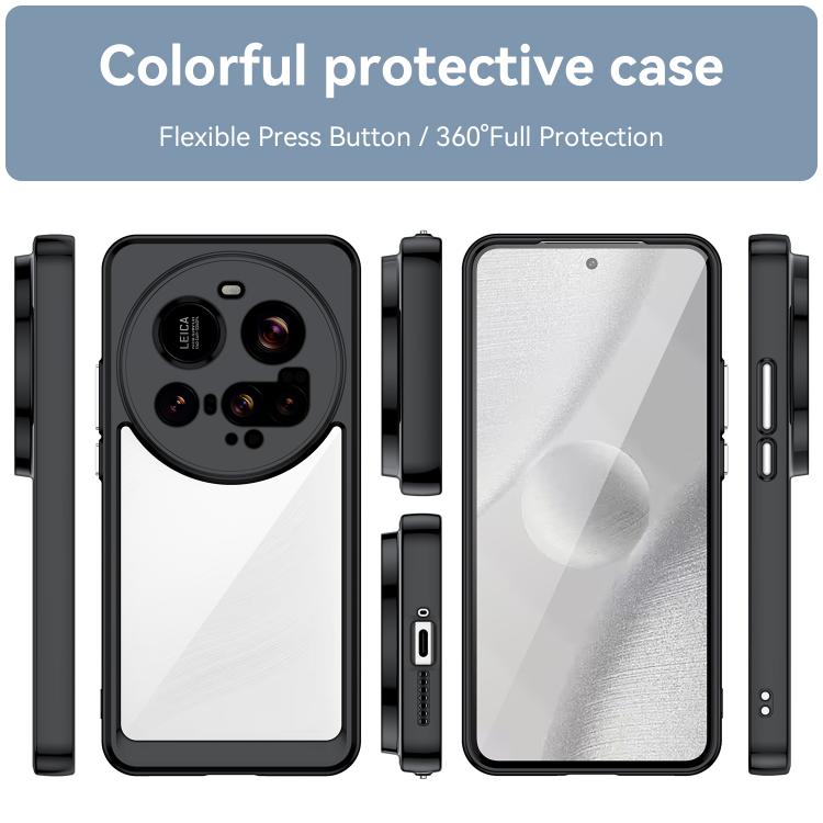 CRYSTAL Védőtok Xiaomi 15 Ultra fekete termék 2. képe