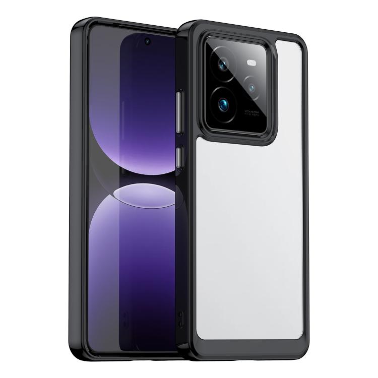 CRYSTAL Védőburkolat Realme GT 7 Pro 5G fekete akciós termékkép 1