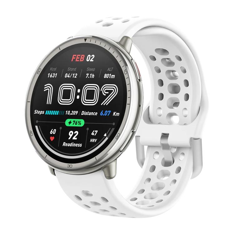 HOLE Szilikon szíj Amazfit Active 2 fehér akciós termékkép 1