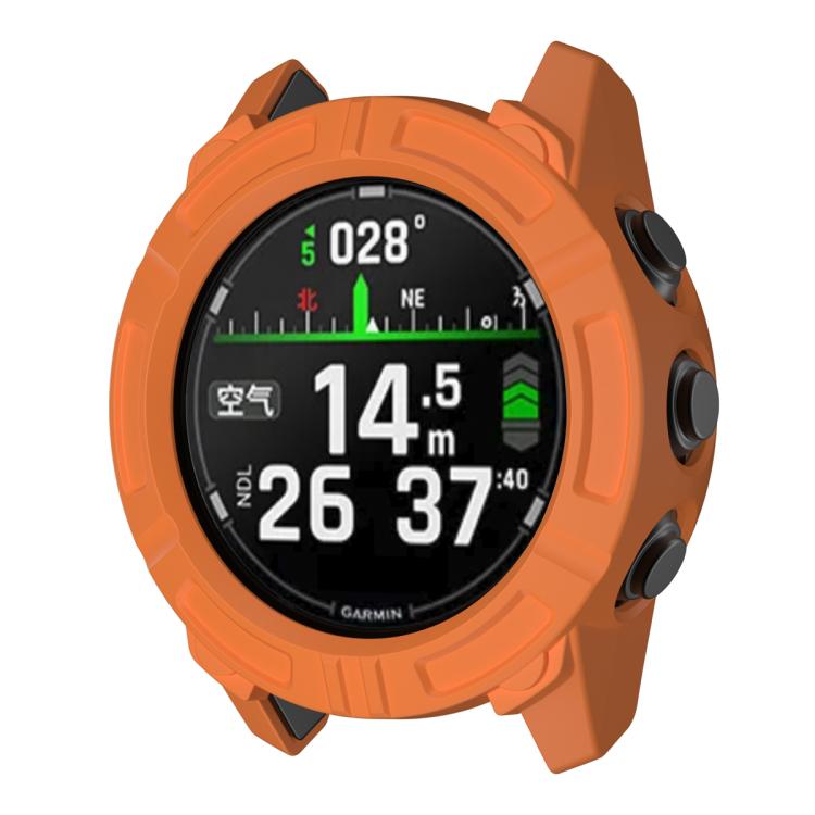 TPU HALF COVER Borító a Garmin Descent G2-hez narancs termék 2. képe