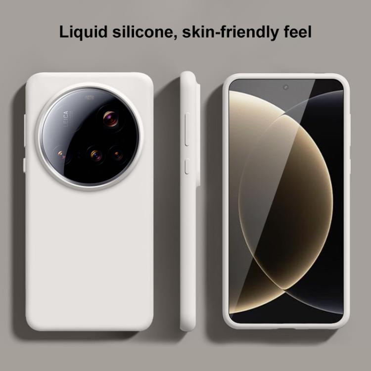 PROTEMIO LIQUID SILICONE Fedél a Xiaomi 15 Ultra sötétzöld termék 2. képe
