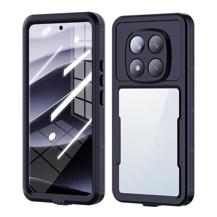 SOLID IP68 Kétoldalas burkolat a Xiaomi Redmi Note 14 Pro 5G fekete akciós termékkép 1