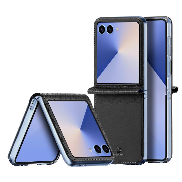 DUX BRIL Védőtok Samsung Galaxy Z Flip7 5G fekete telefonhoz akciós termékkép 1