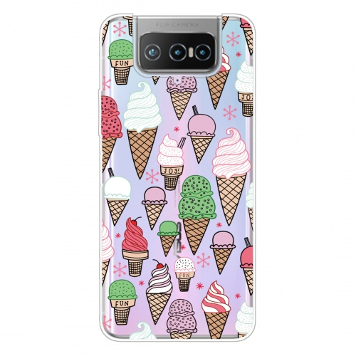 ART szilikon borító Asus Zenfone 7 (ZS670KS) ICE CREAM akciós termékkép 1