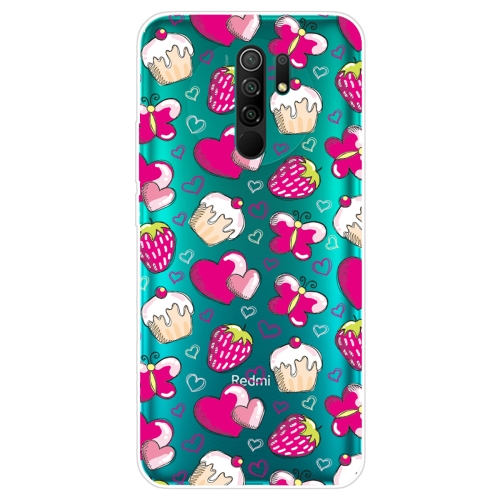 ART Szilikon huzat Xiaomi Redmi 9 CUPCAKES akciós termékkép 1