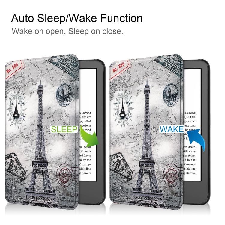 ART Felhajtható tok Amazon Kindle 2024 PARIS készülékhez termék 2. képe