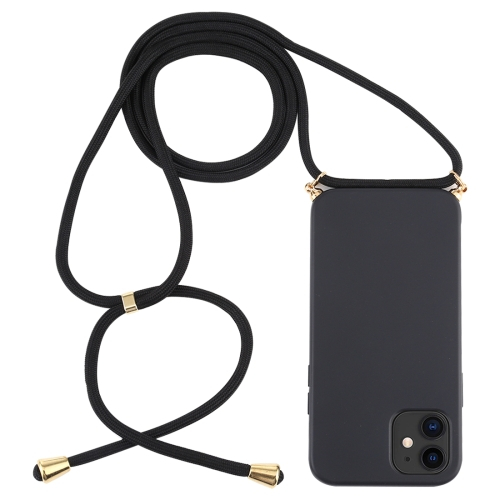 ROPE Huzat zsinórral Apple iPhone 12 mini fekete akciós termékkép 1