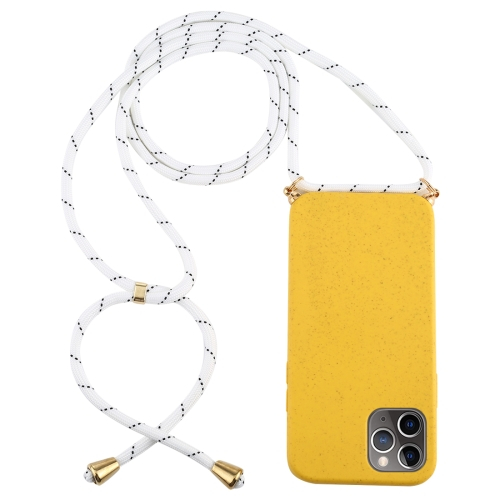 ROPE Huzat húzózsinórral Apple iPhone 12 Pro Max sárga akciós termékkép 1
