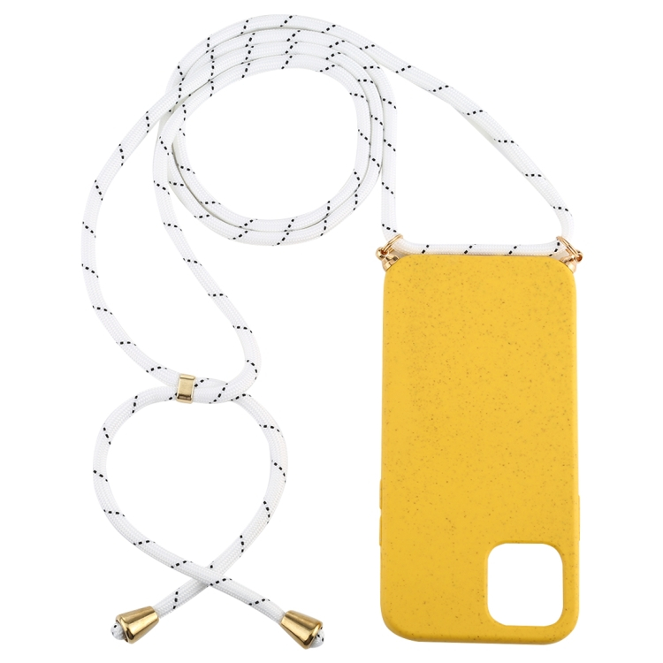 ROPE Huzat húzózsinórral Apple iPhone 12 Pro Max sárga termék 2. képe