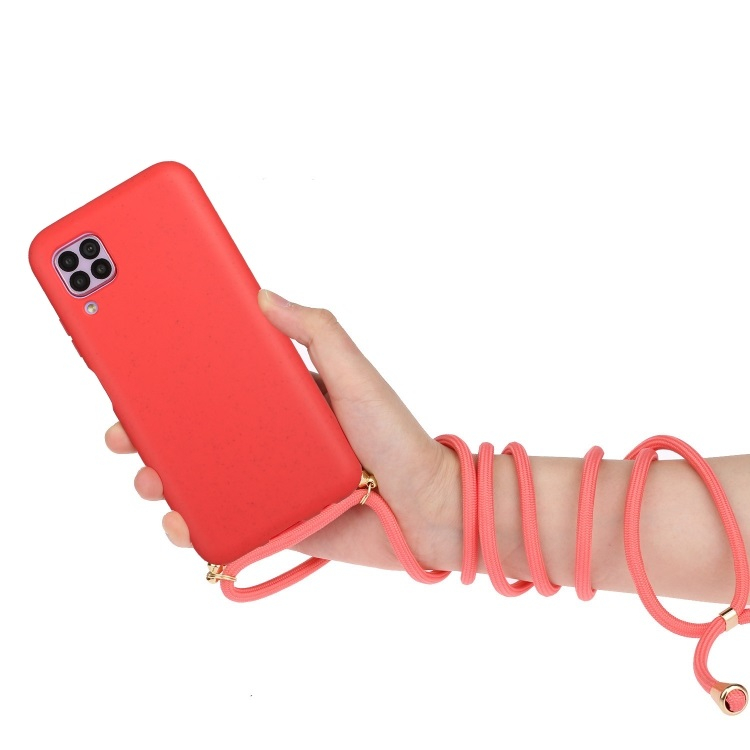 ROPE Huawei P40 Lite piros huzat zsinórral termék 2. képe