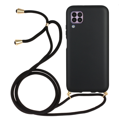 ROPE Huawei P40 Lite fekete huzat zsinórral akciós termékkép 1