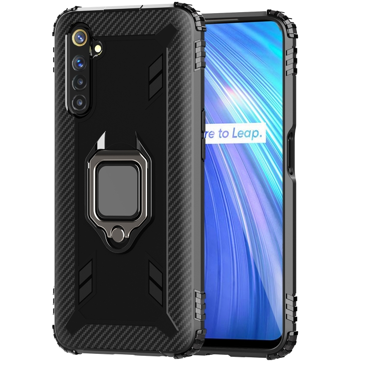 RING Védőburkolat Realme 6s fekete akciós termékkép 1