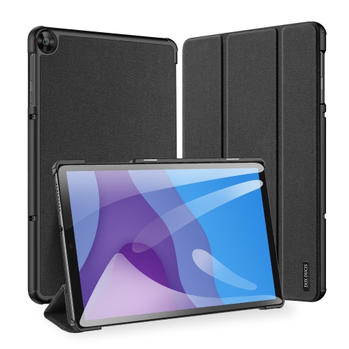 DUX DOMO Flip tok Lenovo Tab M10 2. generáció (TB-X306F / ZA6W0090CZ / ZA6V0119CZ) fekete akciós termékkép 1