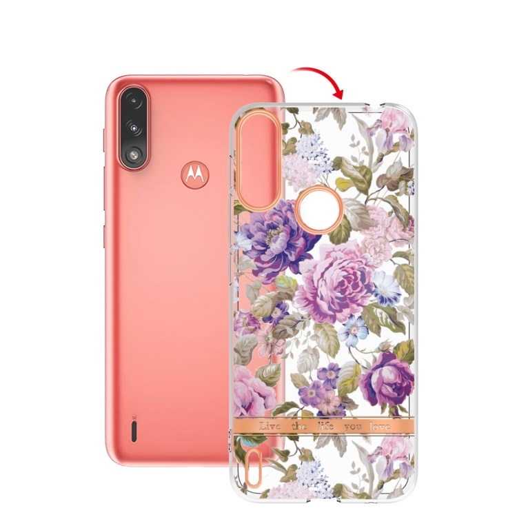 ELECTRO Védőburkolat Motorola Moto E7 Power / E7i Power PURPLE termék 2. képe