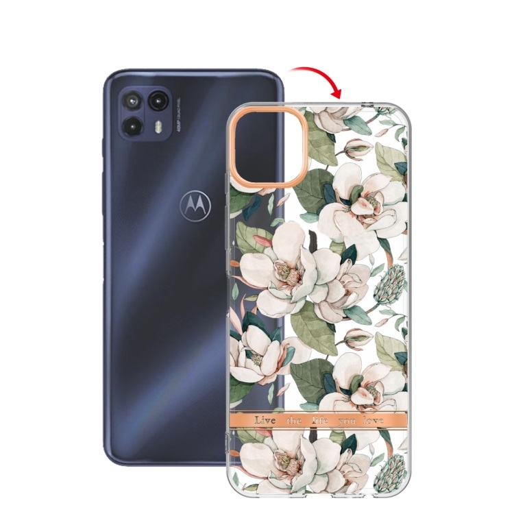 ELECTRO Védőburkolat Motorola Moto G50 WHITE termék 2. képe