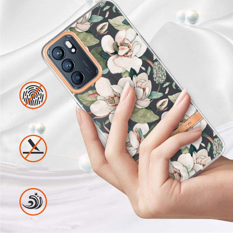 ELECTRO Védőburkolat Oppo Reno6 5G WHITE termék 2. képe