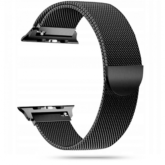 TECH-PROTECT MILANESE szíj Apple Watch 7 (41 mm) / 6 / SE / 5/4 (40 mm) / 3/2/1 (38 mm) fekete akciós termékkép 1