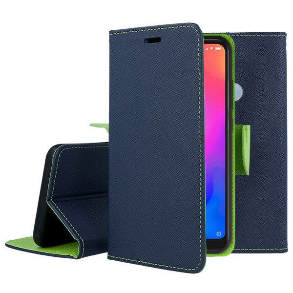 FANCY Peňaženkový kryt Huawei Nova 3 modrý termék 2. képe
