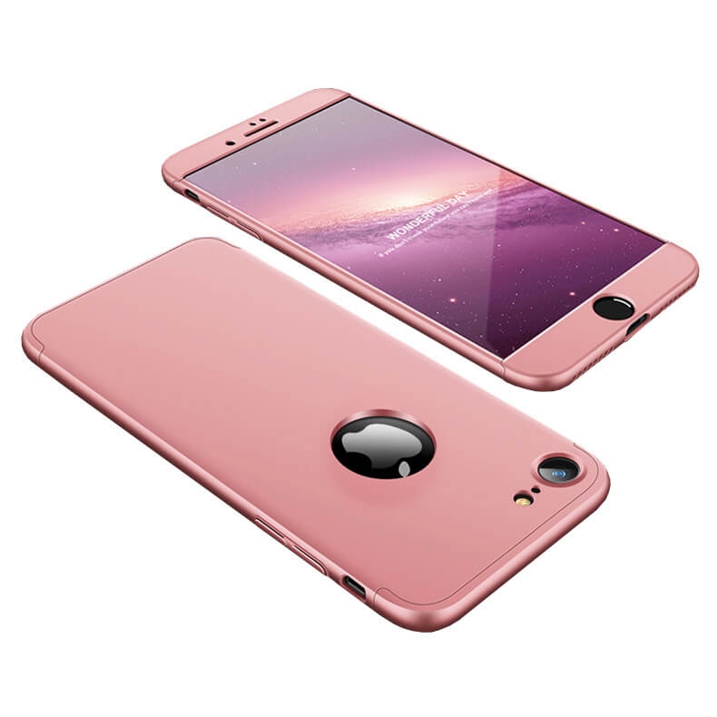 360° Ochranný obal Apple iPhone 7 / iPhone 8 ružový akciós termékkép 1