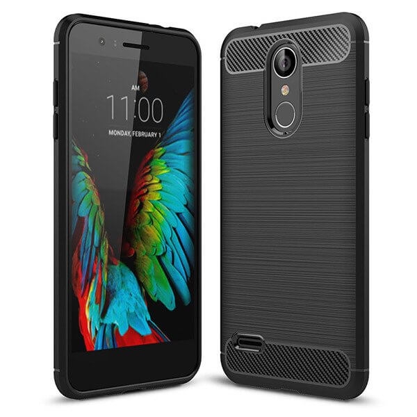 FLEXI TPU Ochranný kryt LG K9 čierny akciós termékkép 1