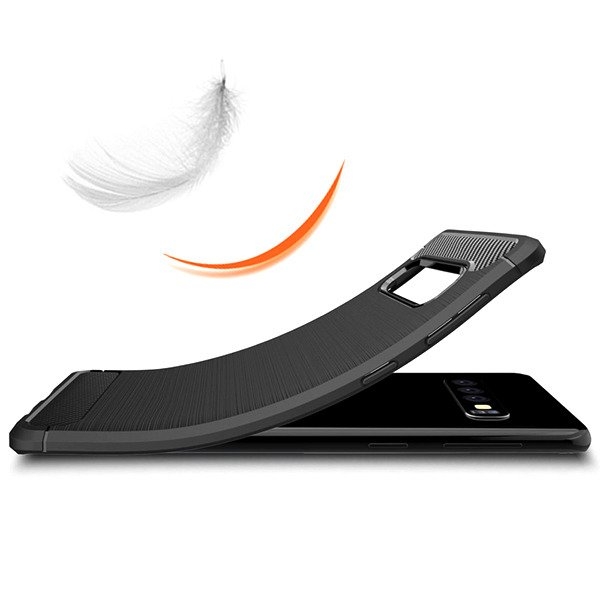 FLEXI TPU burkolat Samsung Galaxy S10 fekete termék 2. képe